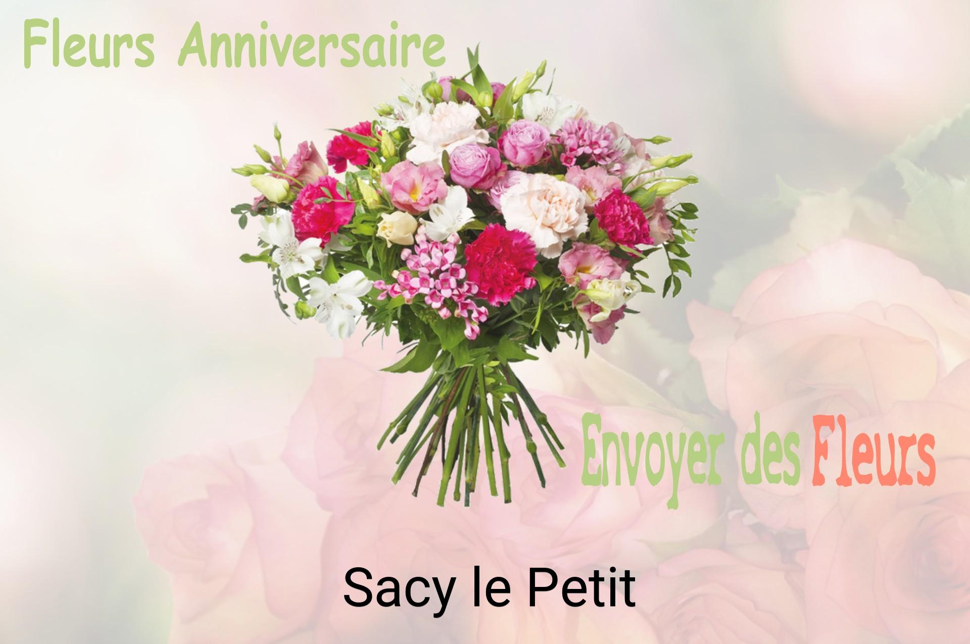Bouquet de fleurs d’anniversaire livré à Sacy-le-Petit